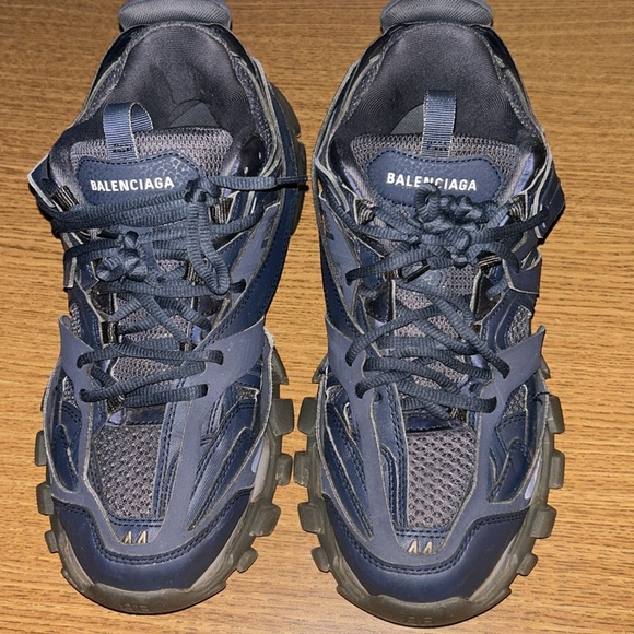 Balenciaga Navy Blue Sneakers they for sell right now - Picture 9 of 10
